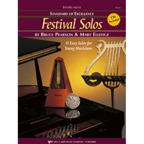 Festival Solos Clarinet Book with CD by Neil A. Kjos Music Company, 20 Pages