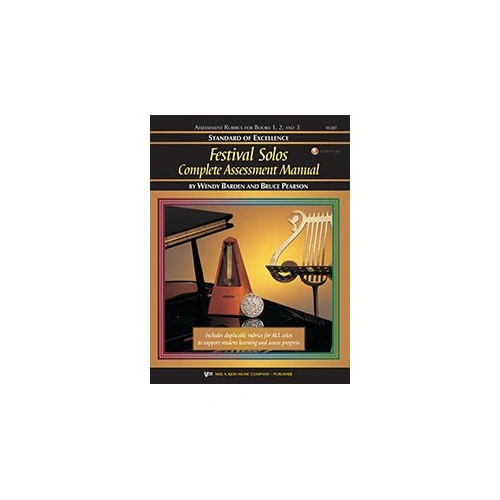 Festival Solos Complete Assessment Manual Textbook by Neil A. Kjos Music Company, 160 Pages