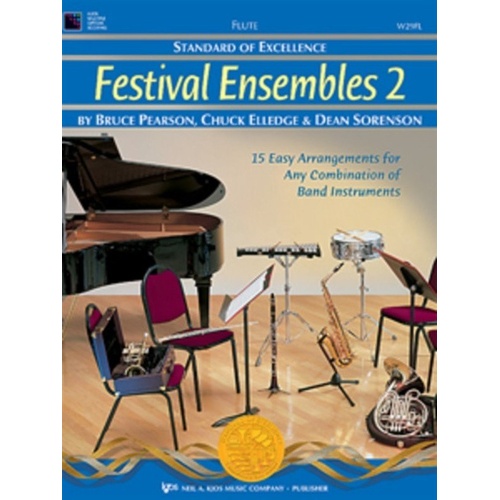 Festival Ensembles Book 2 for Mallet Percussion by Neil A. Kjos Music Company, 32 Pages