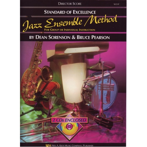 SOE Jazz Ensemble Method Score BK/CD by Bruce Pearson & Dean Sorenson