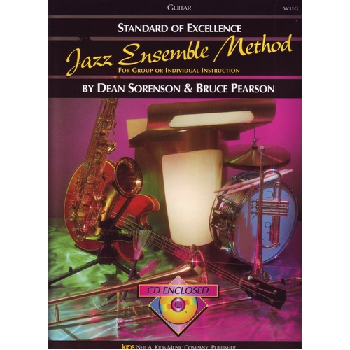 SOE Jazz Ensemble Method for Guitar BK/CD by Bruce Pearson & Dean Sorenson