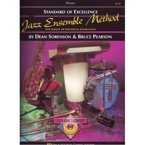 SOE Jazz Ensemble Method Piano Book with CD