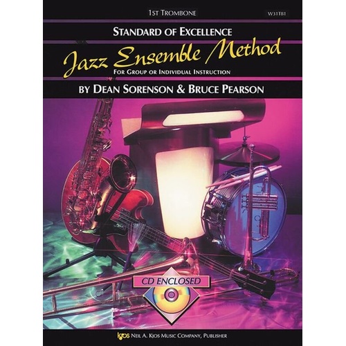 SOE Jazz Ensemble Method 1st Trumpet Book by Bruce Pearson & Dean Sorenson