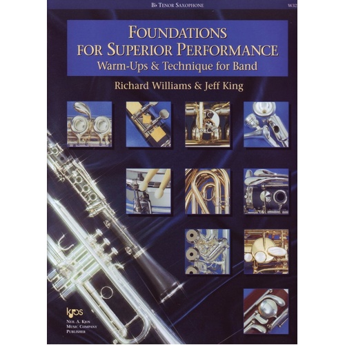Foundations for Superior Performance Tenor Sax Method Book