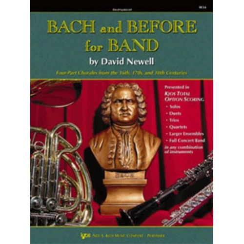 Bach and Before for Band for Eb Alto Clarinet by David Newell