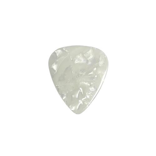 GT Thin Nylon Guitar Picks Pearloid White 0.50mm - 12 Pack
