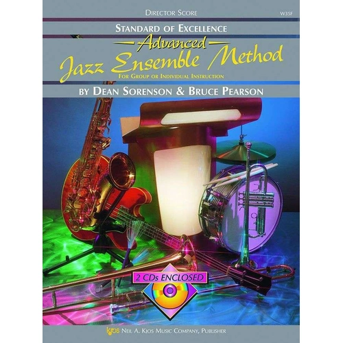 Advanced Jazz Ensemble Method Director's Score by Neil A. Kjos Music Company