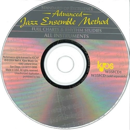 SOE Advanced Jazz Ensemble Method CD