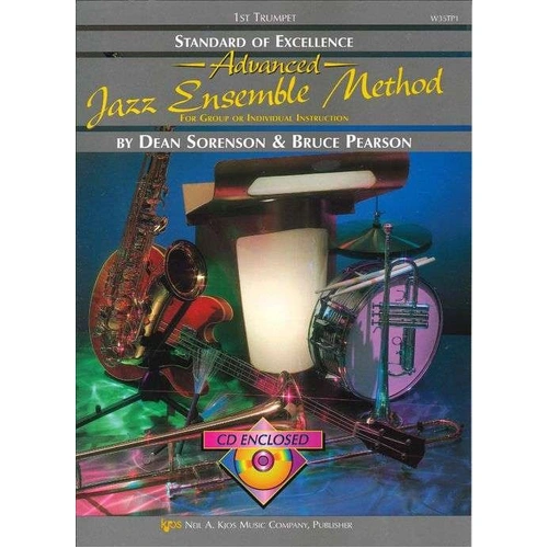 SOE Advanced Jazz Ensemble Method 1st Trumpet BK/CD