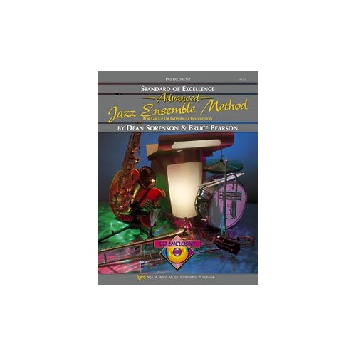 Advanced Jazz Ensemble Method Baritone Saxophone BK/CD