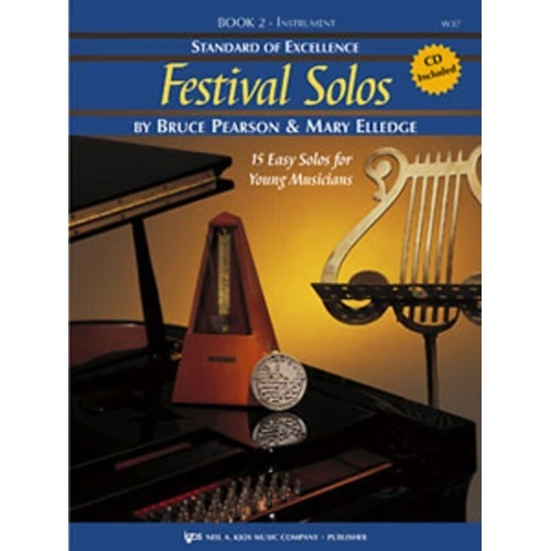 Festival Solos Book 2 for Baritone Saxophone - Neil A. Kjos Music Company, 20 Pages