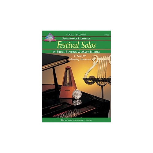 Standard of Excellence Festival Solos Book 3 for Tenor Saxophone - 32 Pages