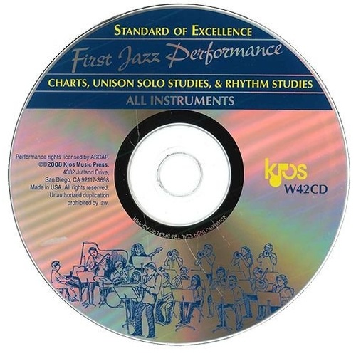 First Jazz Performance CD by Neil A. Kjos Music Company for Jazz Ensemble
