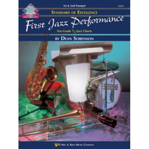 First Jazz Performance Baritone TC by Neil A. Kjos Music Company - Jazz Ensemble, 24 Pages