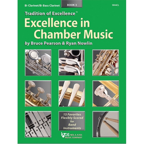 Excellence in Chamber Music Book 3 - Percussion, 100 Pages, Neil A. Kjos Music Company
