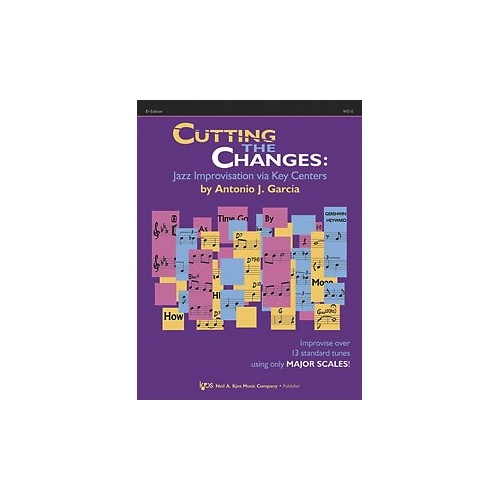 Cutting The Changes E Flat Book with CD and CDR