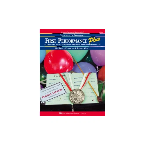 First Performance Plus Bassoon Trombone Baritone BC Music Book