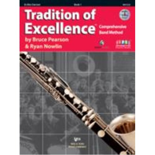 Tradition Of Excellence Book 1 Alto Clarinet Book/Dv (Softcover Book/DVD)
