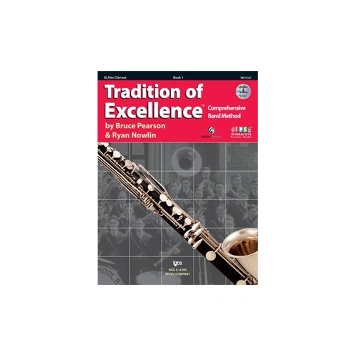 Tradition of Excellence Book 1 Eb Alto Clarinet by Bruce Pearson & Ryan Nowlin