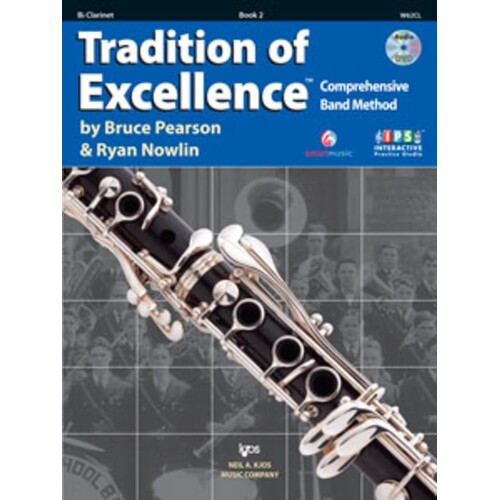 Tradition Of Excellence Book 2 Clarinet Book/DVD (Softcover Book/DVD)