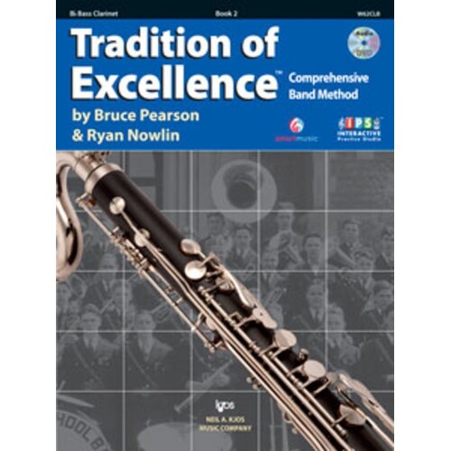 Tradition Of Excellence Book 2 Bass Clarinet Book/Dv (Softcover Book/DVD)