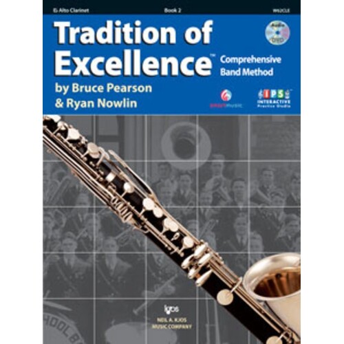 Tradition Of Excellence Book 2 Alto Clarinet Book/Dv (Softcover Book/DVD)