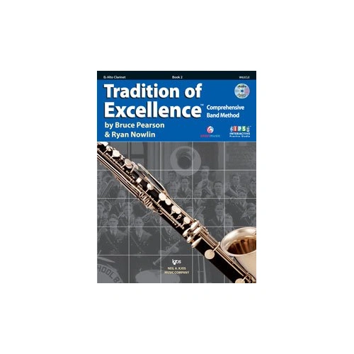 Tradition of Excellence Book 2 Eb Alto Clarinet by Bruce Pearson and Ryan Nowlin