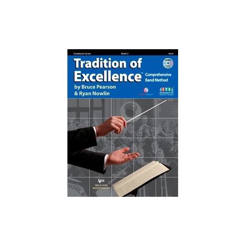 Tradition of Excellence Book 2 Conductor Score BK/DVD by Bruce Pearson & Ryan Nowlin