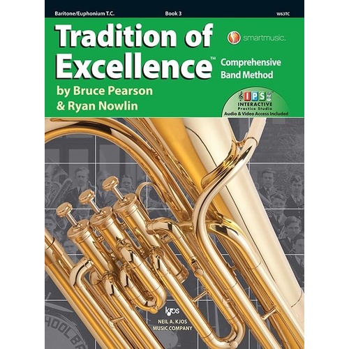 Tradition of Excellence Book 3 - Baritone/Euphonium TC