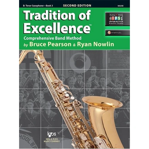 Tradition of Excellence Book 3 Tenor Saxophone