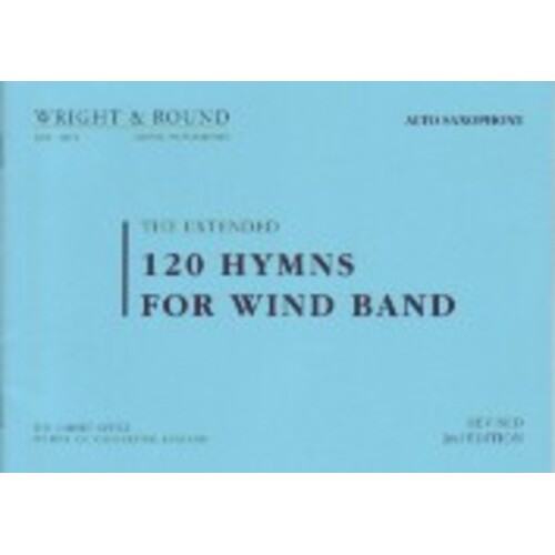 Hymns For Wind Band 120 Alto Sax 
