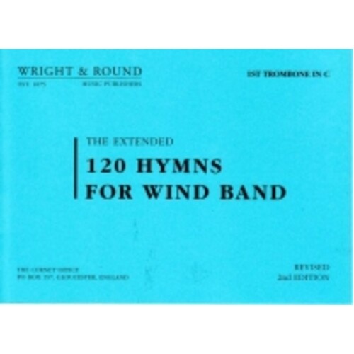 Hymns For Wind Band 120 1st Trombone 