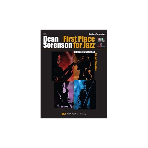 First Place for Jazz Aux Percussion by Neil A. Kjos Music Company, 96 Pages, Jazz Ensemble Series