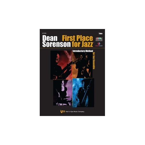 First Place for Jazz Tuba by Neil A. Kjos Music Company, 56 pages, Jazz Ensemble Series