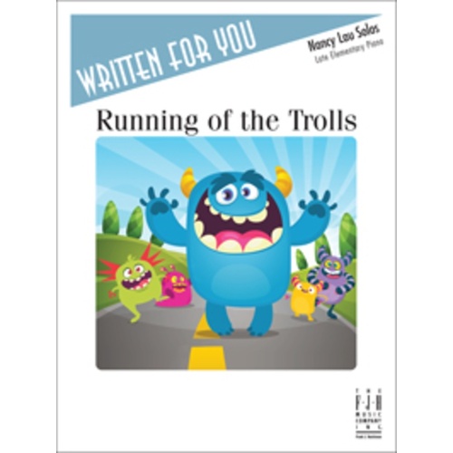 Lau - Running Of The Trolls Late Elementary Piano Sheet Music (Piano)