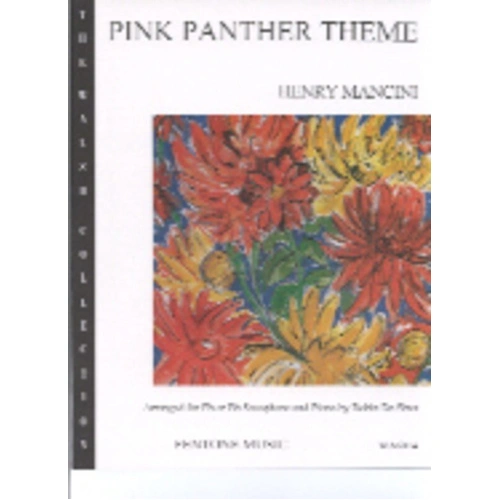 Pink Panther Alto or Tenor Saxophone/Piano Arrangement by Robin de Smet