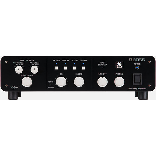 BOSS WAZA-TAE Tube Amp Expander - Versatile Reactive Load Box & Speaker Simulator for Stage and Studio
