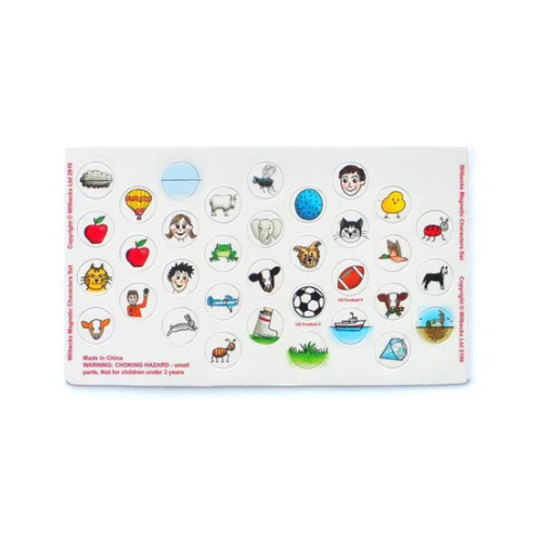Wilbecks Round Character Music Note Magnets for Classroom Learning