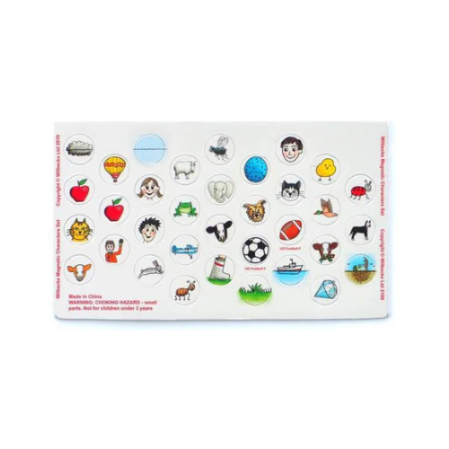 Wilbecks Round Character Magnets for Music Theory and Education
