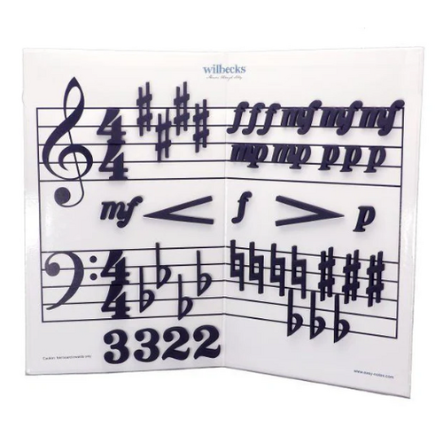 Wilbecks Sharps and Flats Music Notation Magnets