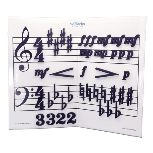Wilbecks Sharps and Flats Music Notation Magnets