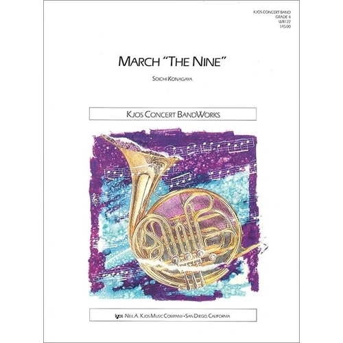 March the Nine for Band by Neil A. Kjos Music Company, 86 Pages
