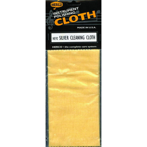 Herco HE92 Silver Cleaning Cloth Maintenance for Flute Polishing