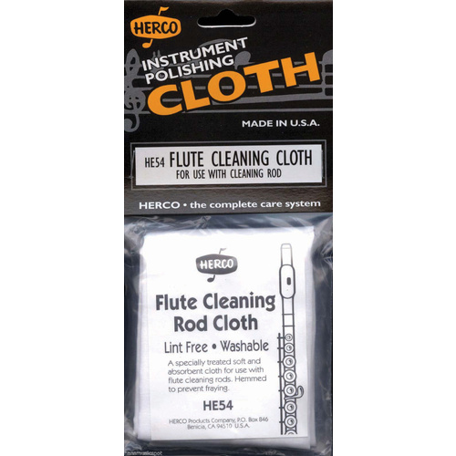 HERCO Instrument Polishing Flute Cleaning Rod Cloth HE54 