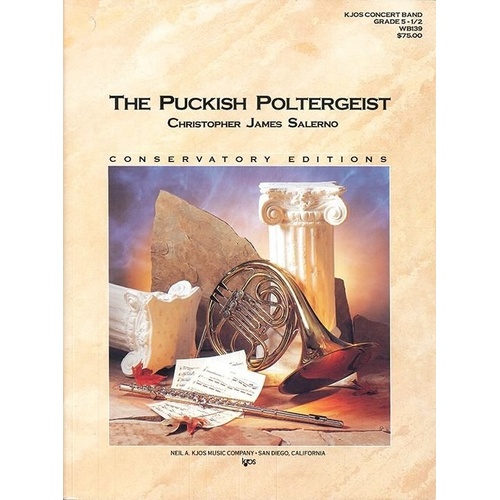 Puckish Poltergeist for Band by Neil A. Kjos Music Company, 1 Page