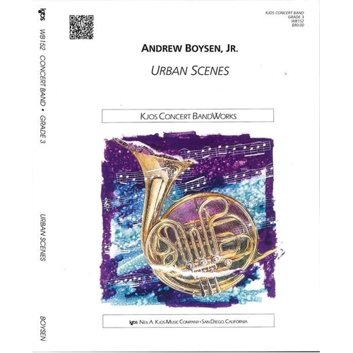 Urban Scenes for Band by Neil A. Kjos Music Company - 56 Pages