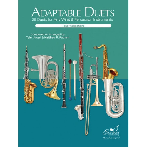 Adaptable Duets for Winds - Tenor Saxophone Sheet Music