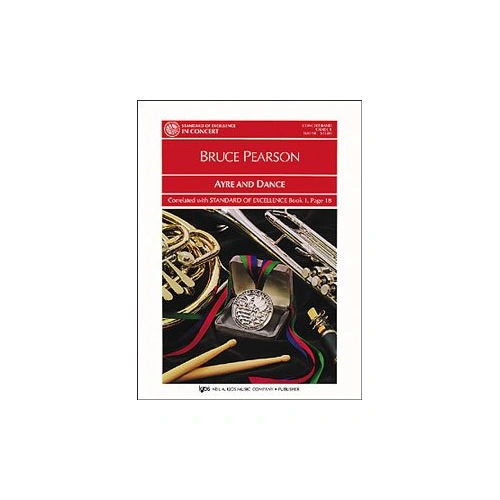 Ayre and Dance CB1 SC/PTS by Bruce Pearson, Neil A. Kjos Music Company, Band, 98 Pages