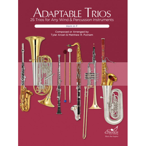Adaptable Trios for Winds - Horn in F Chamber Sheet Music