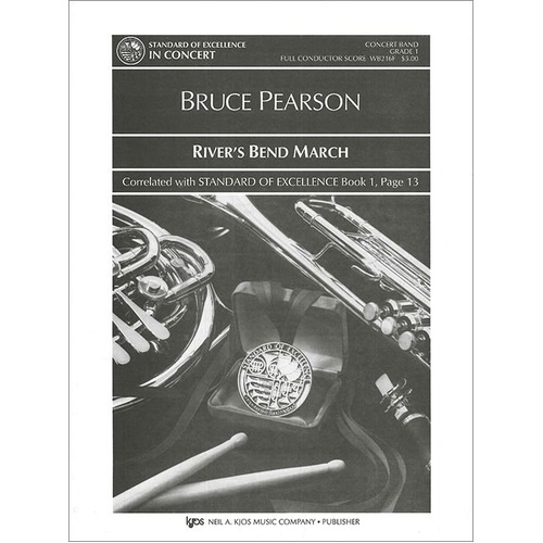 River's Bend March - Full Score for Band